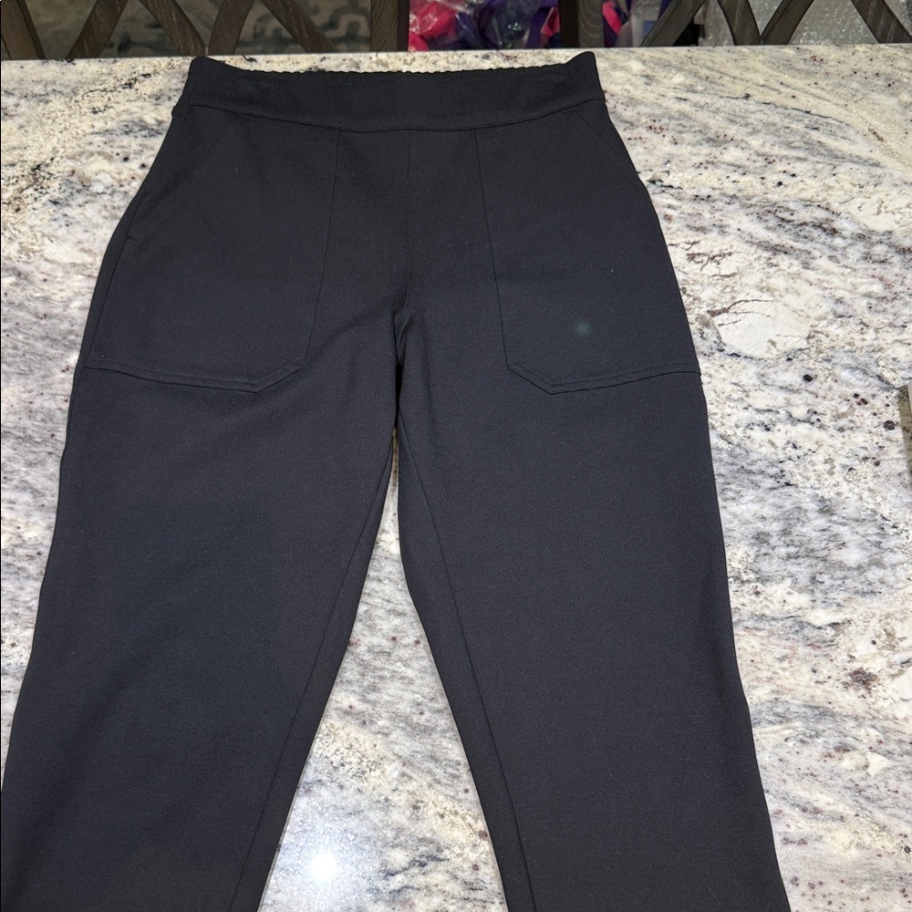 SPANX Black Straight Leg Pants